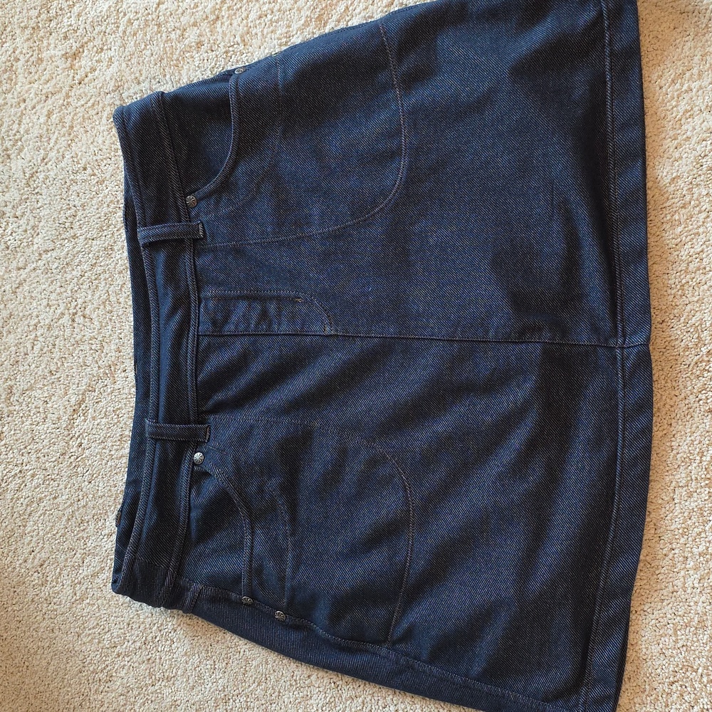 Athleta Dark Blue Women's Jean Skort